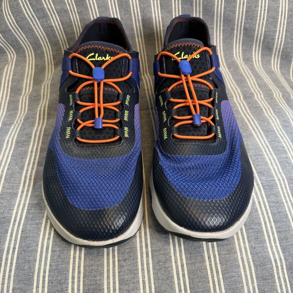 Clarks Mens ATL Coast Rock No Lace Light Weight Size 12 Sneaker Trainer